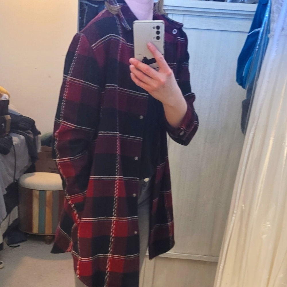Plaid Coat
